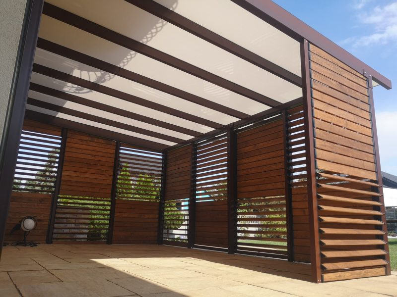 selt sb400 pergola aluminiowa dach stały poliwęglan jpg8